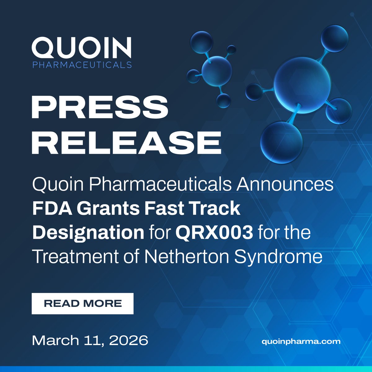 Quoin Pharmaceuticals tweet media