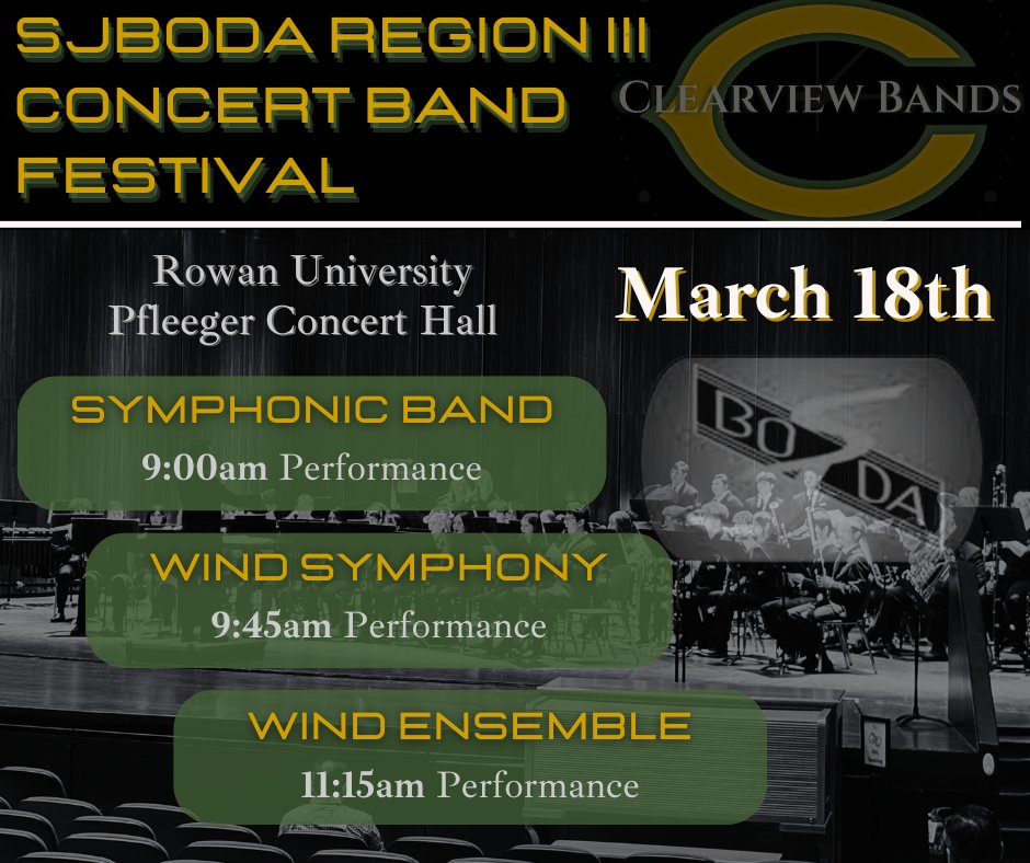 Clearview Bands tweet media