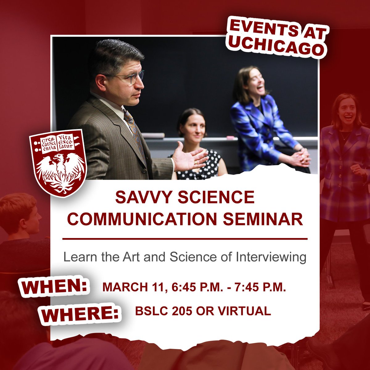 University of Chicago Science Communications tweet media