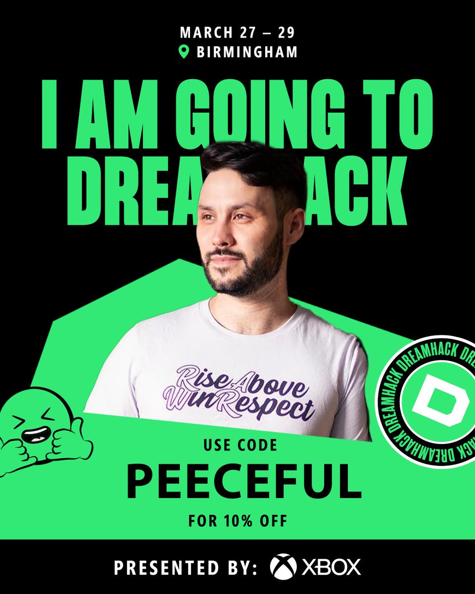 peeceful 🏴󠁧󠁢󠁷󠁬󠁳󠁿 🔜 Dreamhack tweet media