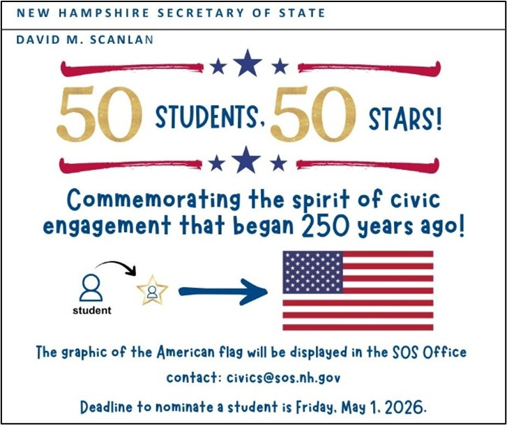 New Hampshire Secretary of State tweet media