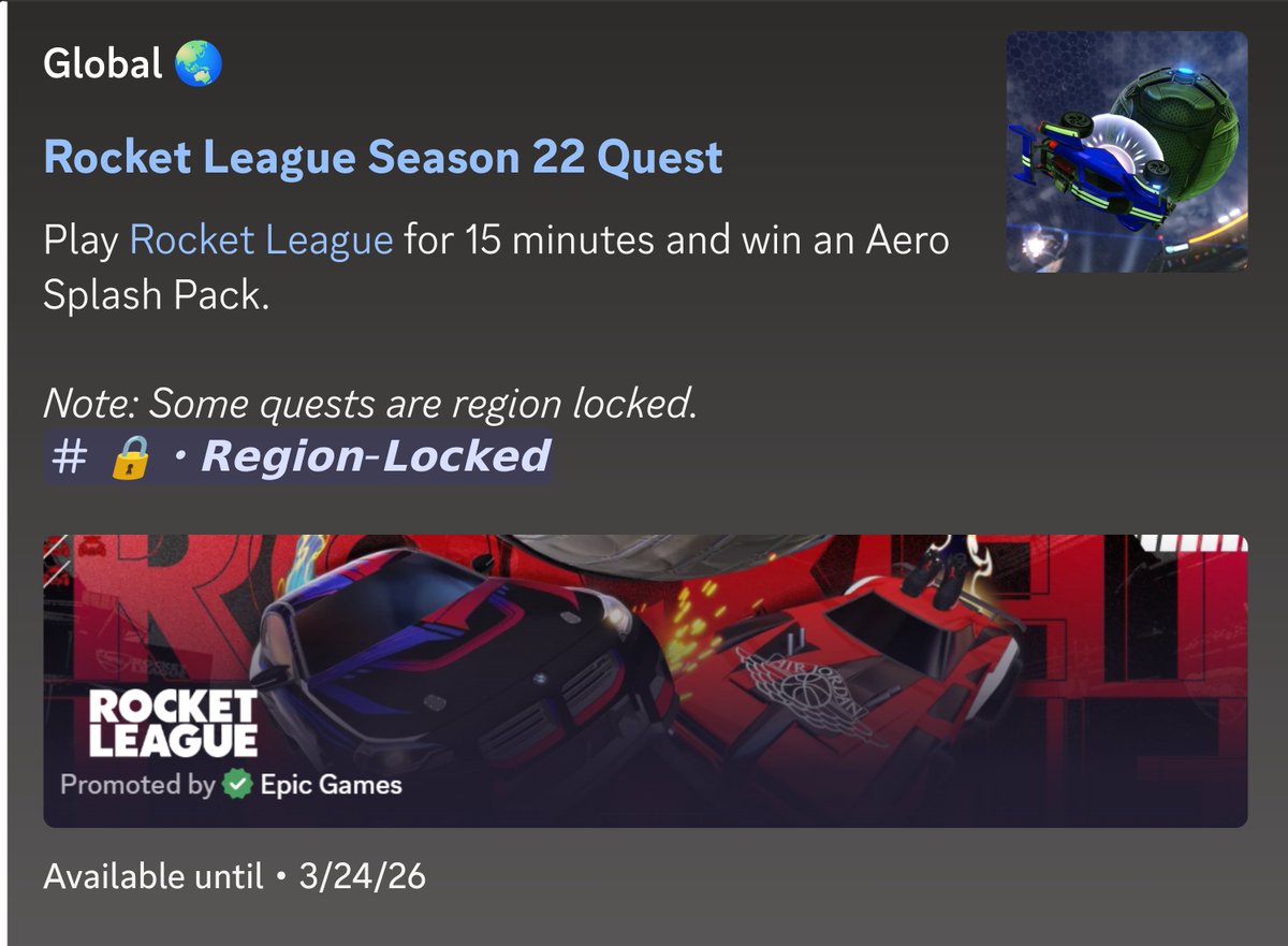 Discord Quest Notifications tweet media