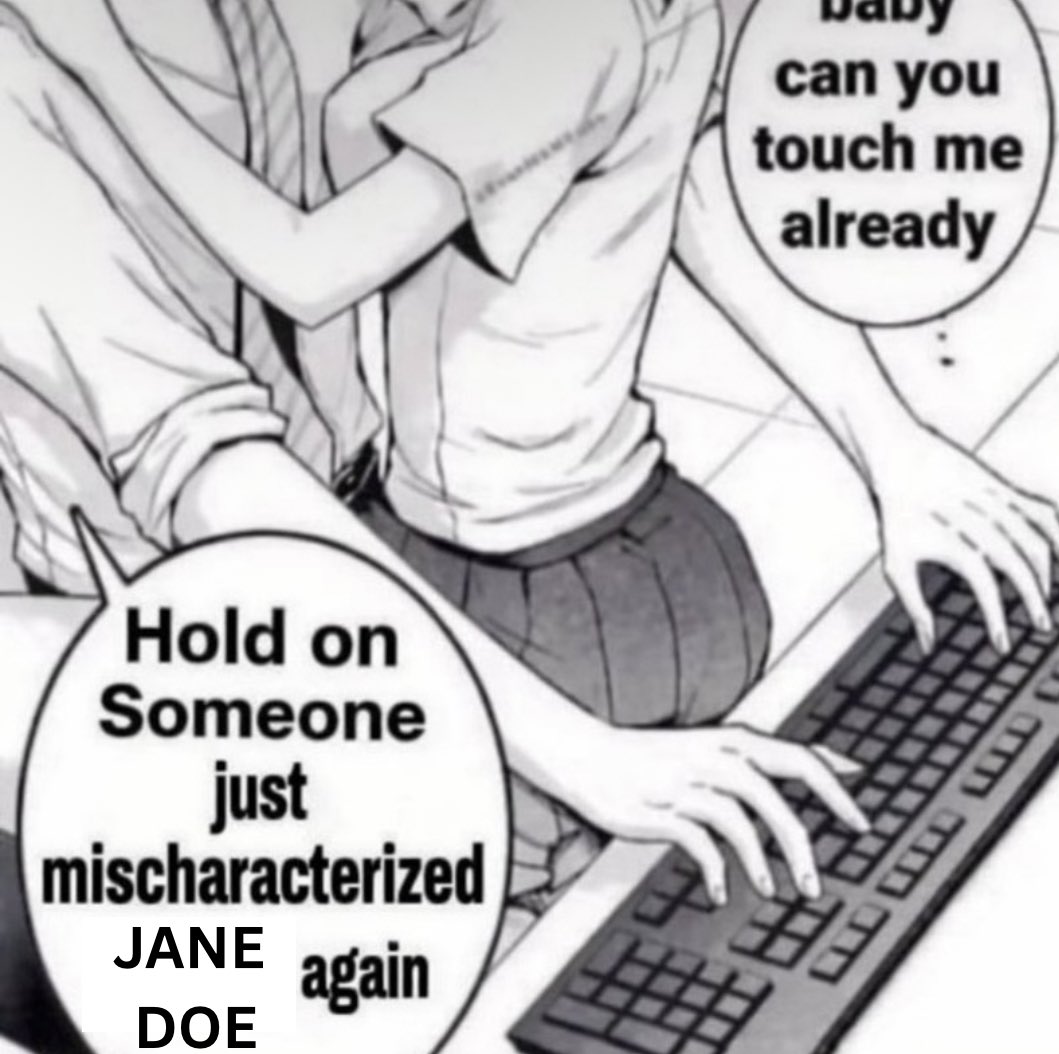 Jane Doe Glazer (@janedoeglazer) on Twitter photo 