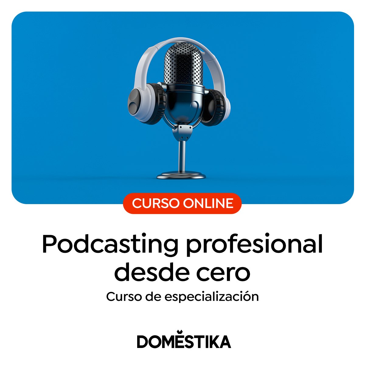GTechDesignNet's tweet image. #cursosonline Domina el #podcasting desde la concepción hasta la interacción con la audiencia, abarcando la redacción narrativa, la producción técnica y las estrategias de marketing, AQUÍ 🎤👉 domestika.sjv.io/dO2Kny