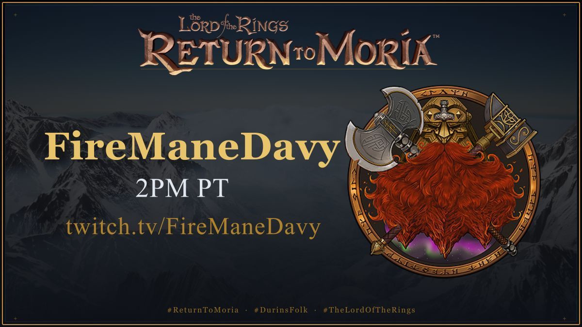 The Lord of the Rings: Return to Moria tweet media