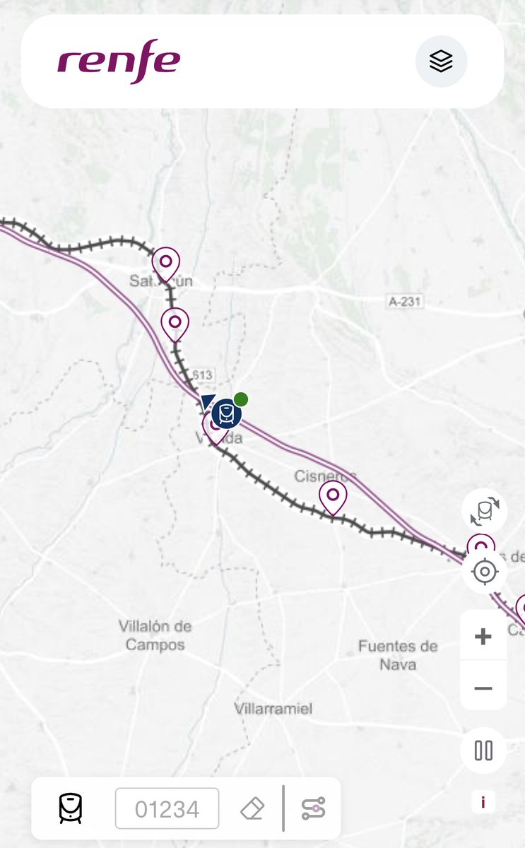 Acaba de pasar y sigue sin aparecer en la app 😂😂

 “El tren fantasma”