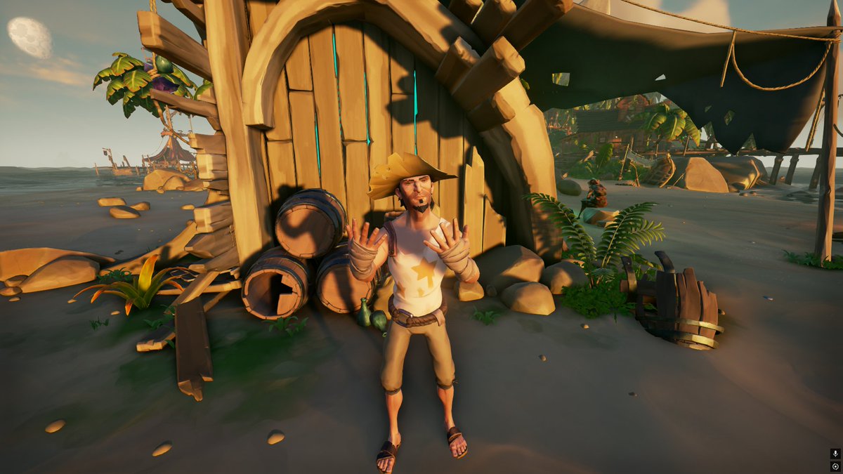 Siah_SoT's tweet photo. “There are two ways to be rich: One is by acquiring much, and the other is by desiring little.”  

Style of Thieves Theme: Minimalist

#StyleOfThieves 
#SeaOfThieves
@SeaOfThieves https://t.co/iVzSReFlNt