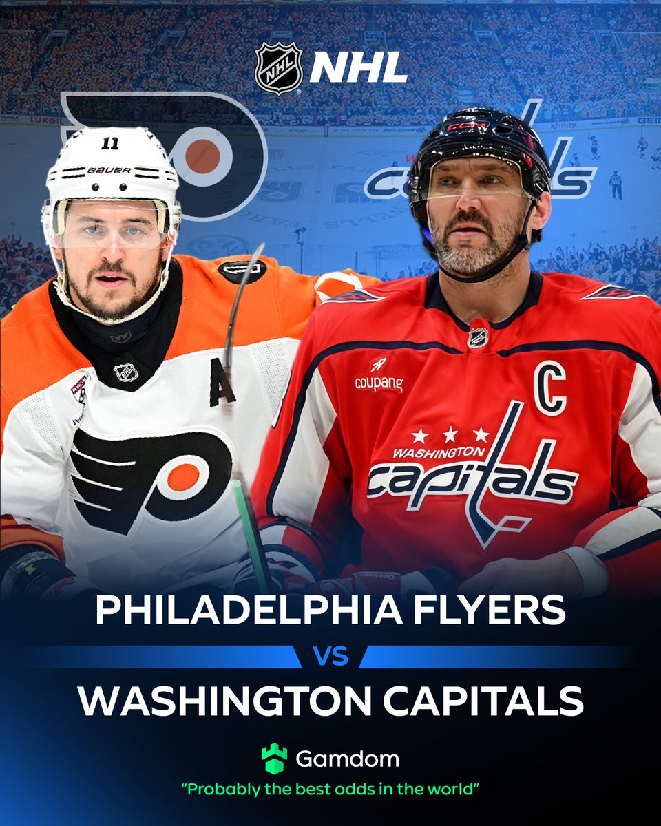 gamdomsport's tweet image. The series is all square at 1-1. 🤝

Both teams fighting for position in the playoffs, neck and neck in points. 

#Capitals are small road favorites. 👀