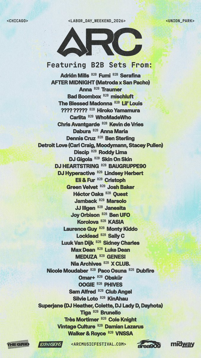 ARC Music Festival tweet media