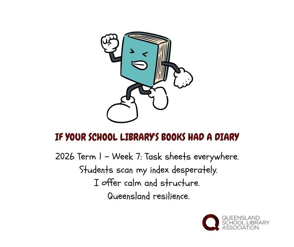Queensland School Library Association (QSLA) tweet media