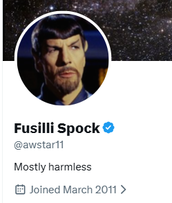 Fusilli Spock tweet media