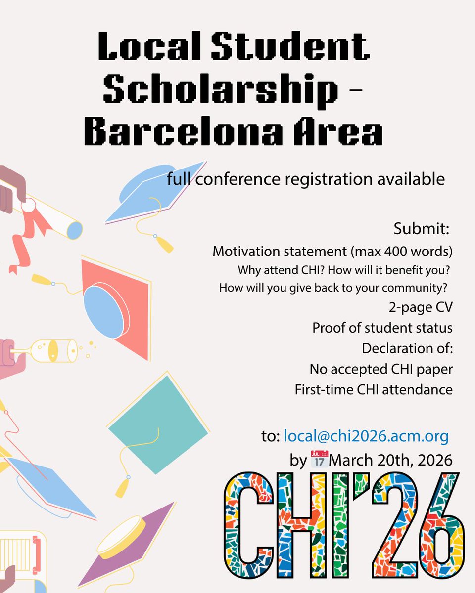 ACM CHI Conference tweet media