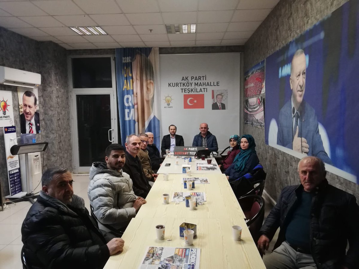 Kurtköy mahalle teşkilatımız ile haftalık toplantımızı icra ettik.
Güçlü Ülke Türkiye

#AkParti