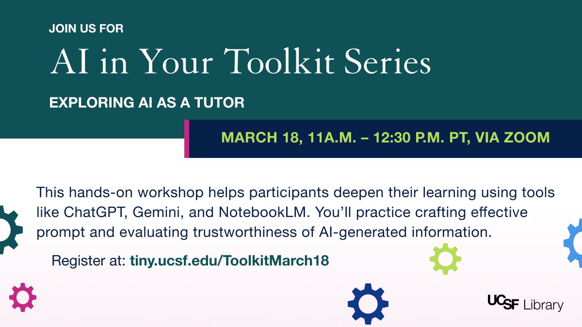 UCSF Library tweet media