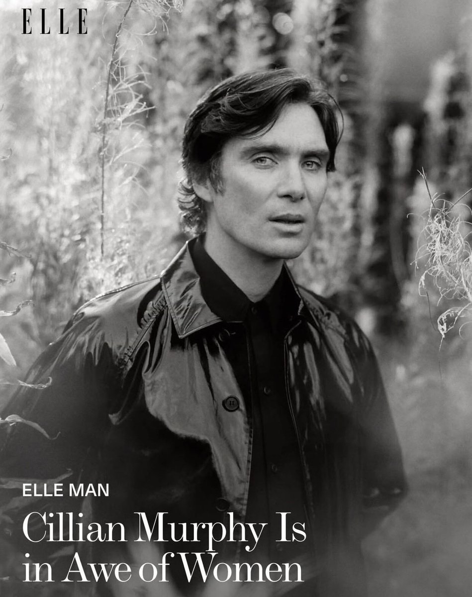 LisaBritton's tweet image. One of my favorite actors, Cillian Murphy, was interviewed by Elle and when asked about his wife, he said she’s right about most things and he “always felt that women have a more instinctual understanding of right and wrong and how the world works.” This kind of perspective is