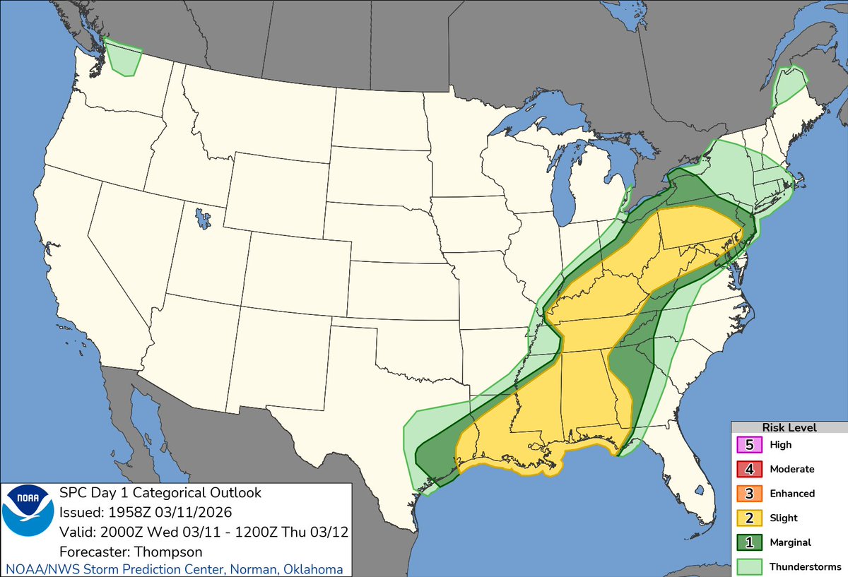 NWS Storm Prediction Center tweet media