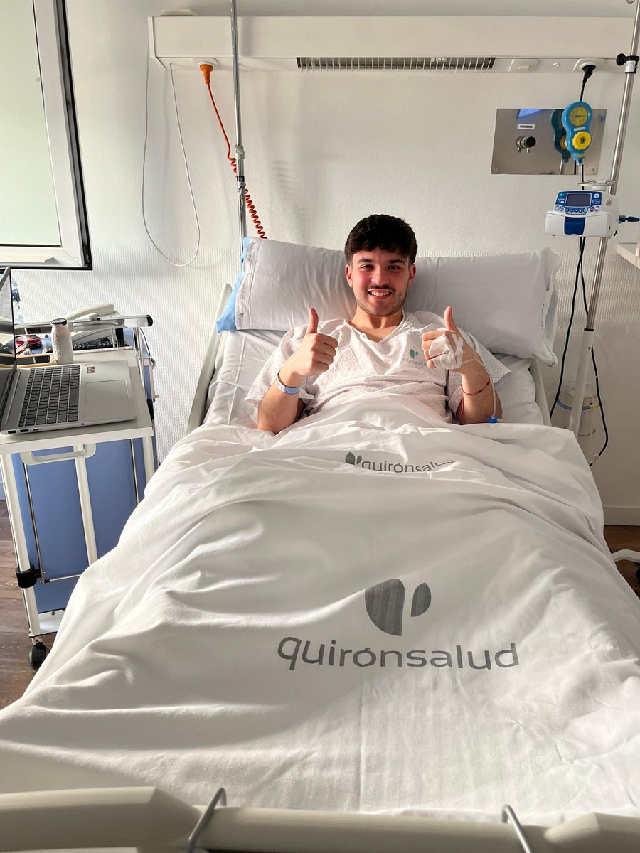 cfsanjorge's tweet photo. 𝗖𝗢𝗠𝗨𝗡𝗜𝗖𝗔𝗗𝗢 𝗢𝗙𝗜𝗖𝗜𝗔𝗟: 𝗟𝗟𝗘𝗥𝗔

En la mañana de hoy nuestro jugador @AntoniioLlera ha sido intervenido con éxito de su lesión en el menisco interno de la pierna derecha.

Desde el C.F. San Jorge  deseamos una buena recuperación.

¡Ánimo Llera, estamos contigo! https://t.co/76et3avFQg