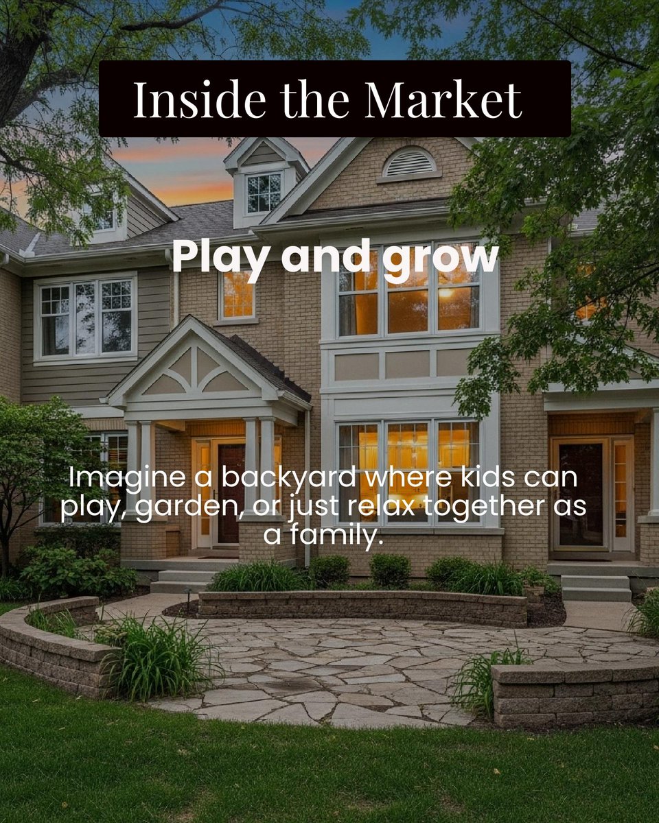THCReMaxJazz's tweet image. Feeling cramped? 🏡 Imagine a backyard where the kids can play, you can garden, or simply relax on a sunny afternoon. It’s time to find your family's next step in Durham Region or Northumberland. Ready to expand your space and possibilities? Share your thoughts👇 #FirstHomeGoals