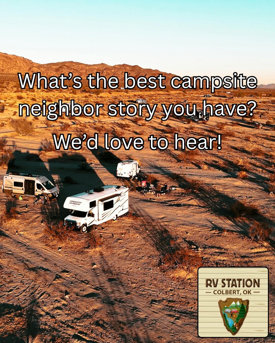 Some of the best RV memories come from the people you meet at the campground. It’s time to share your best neighbor story!

Visit us today! ➡️ rpb.li/M9lS

#RVStationColbert #RVTravel #CampingLife