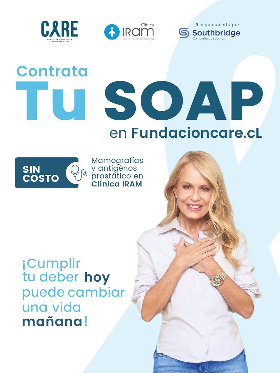 FundacionCare's tweet photo. #NOSOTROSCARE| Compra tu #SOAPCARE y podrás acceder a una #mamografía o #antígenoprostático #sincosto Además, tu aporte nos ayudará en nuestra misión de #LlegarATiempoEnElCáncer de cada paciente oncológico. Compra tu #SOAP https://t.co/51gIa1J01Z https://t.co/nJeYD8bUNp