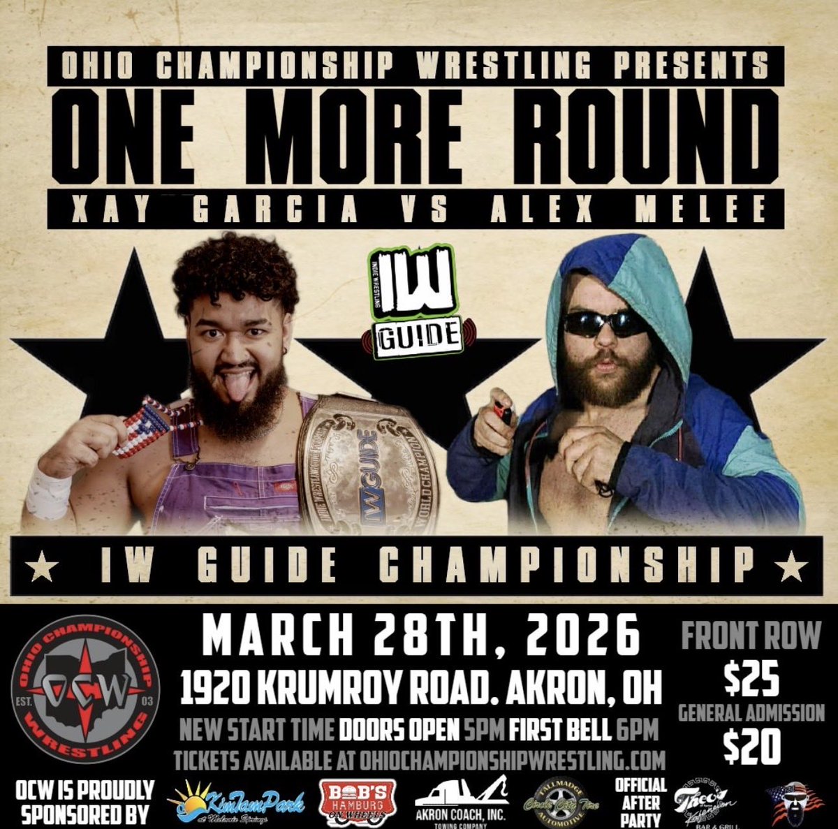 Indie Wrestling Guide Podcast tweet media