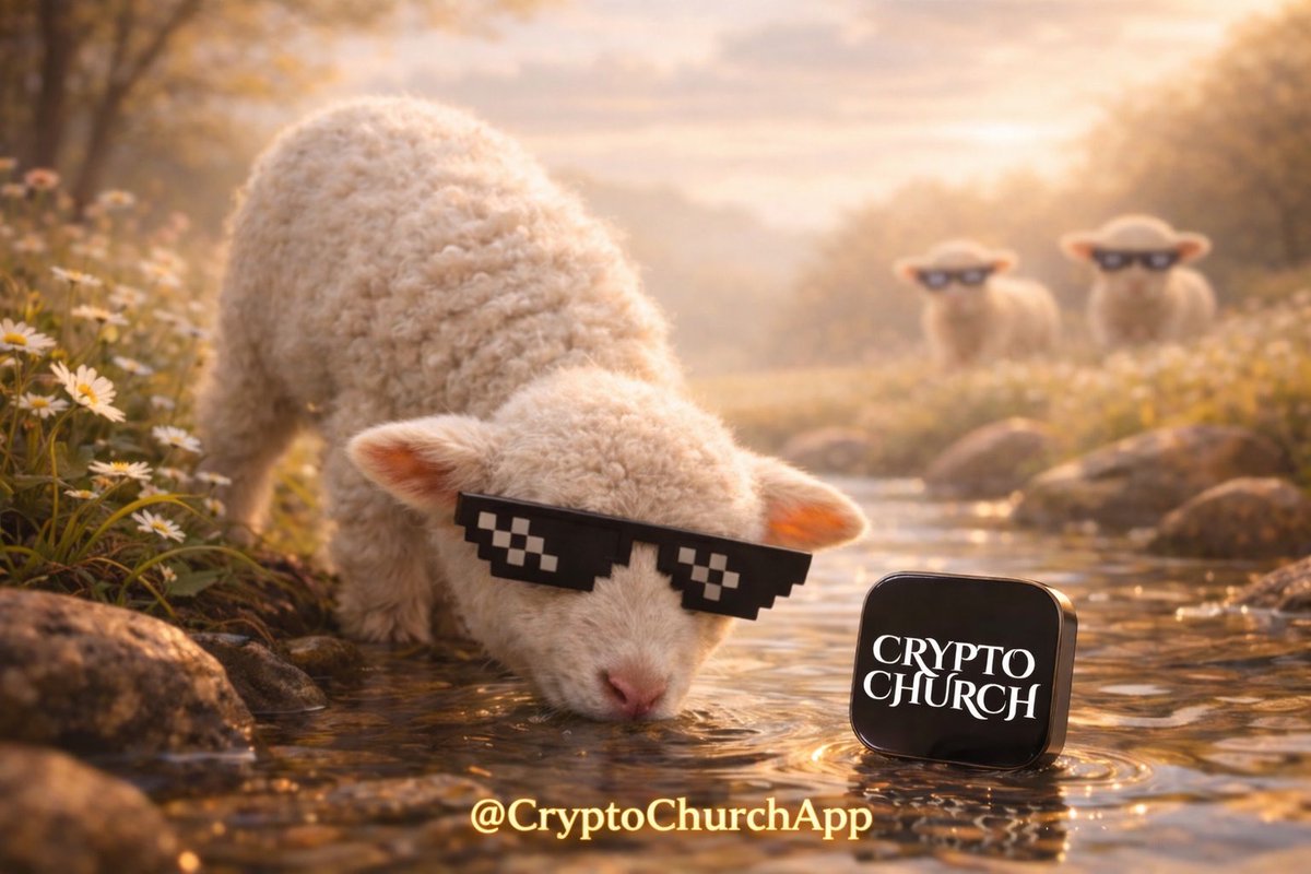 “He leads me beside still waters.
He restores my soul.”
— Psalm 23:2–3 ✨

<a href="/CryptoChurchApp/">CryptoChurch App</a> 📲✝️
<a href="/xCryptoChurch/">Crypto Church 🙏</a> 

Loved by $Jesus Coin
<a href="/JesusCoinMain/">Jesus Coin</a>