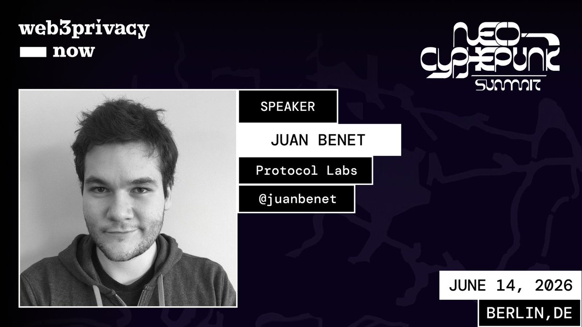 Web3Privacy Now tweet media