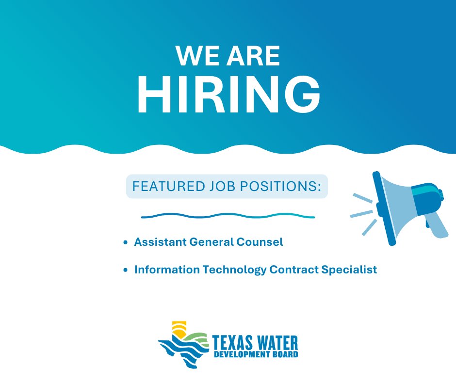 Texas Water Development Board tweet media