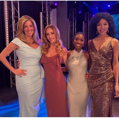 Carlyandava1's tweet photo. At the nurses ball throwback #laurawright #edenmccoy #tabyanaali #brookkerr #gh https://t.co/VMonajAYZX
