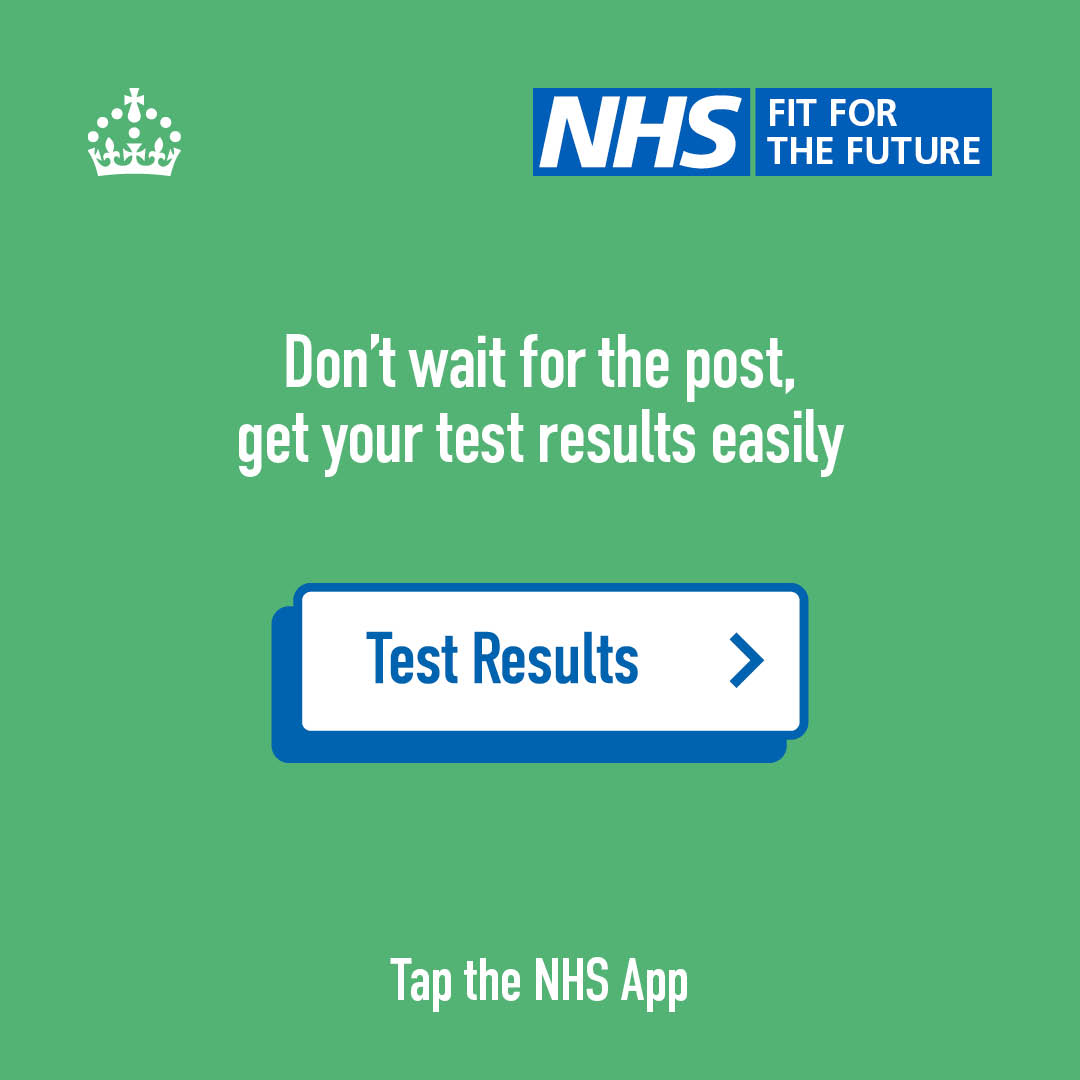NHS tweet media