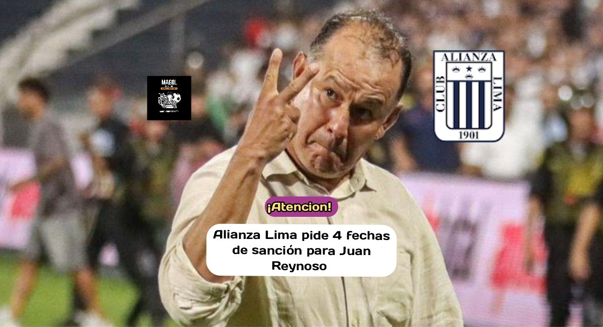 MarlonGodefroy1's tweet image. Alianza Lima solicita 4 fechas de suspensión a Juan Reynoso por los gestos realizados hacia la tribuna de Matute tras el duelo frente a Melgar.
🎙️ Kevin Pacheco 
#melgar #AlianzaLima #reynoso