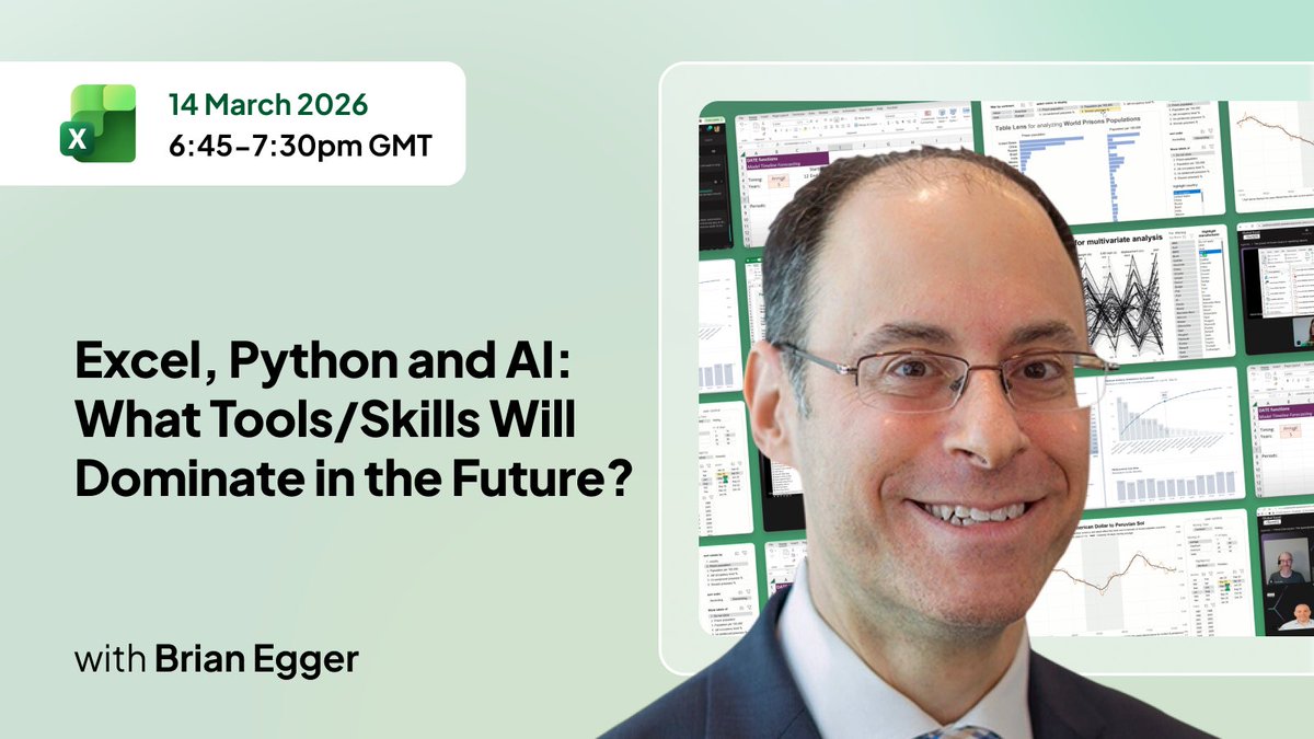 Global Excel Summit tweet media