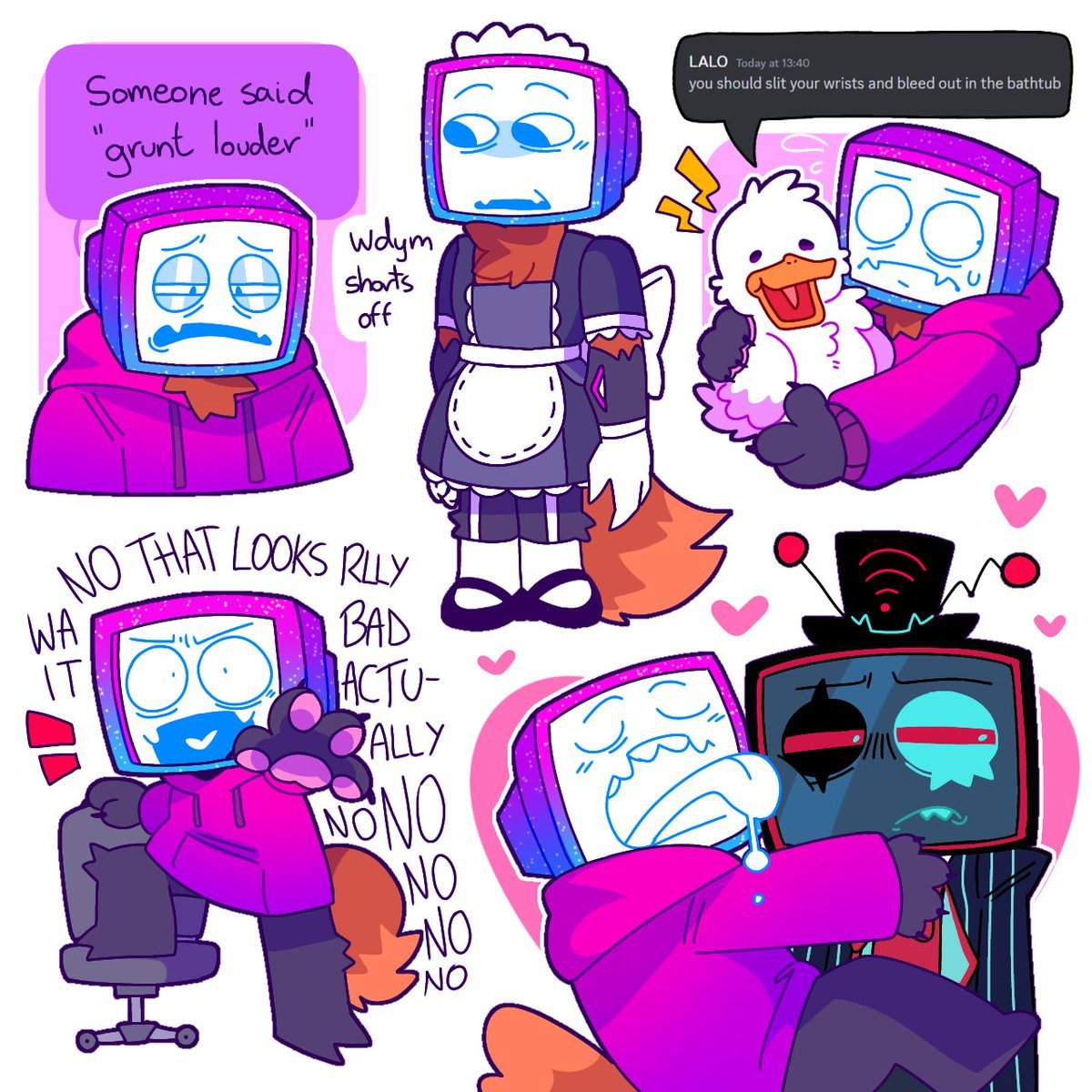anthrophobixx's tweet photo. Small man

[ #pyrocynical ; #pyrocynicalfanart ] https://t.co/fik3GtUHWo