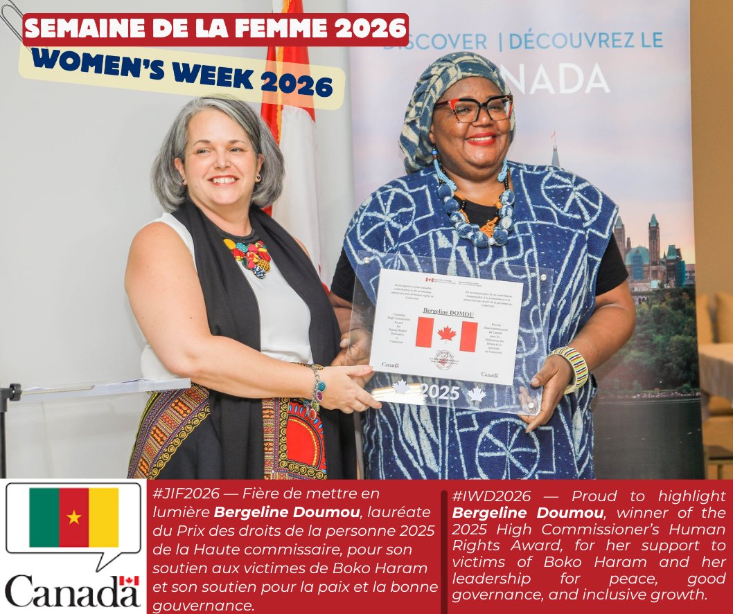 Canada in Cameroon tweet media