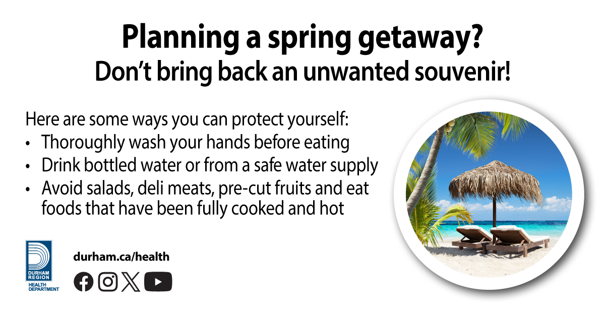 Durham Region Health Department tweet media