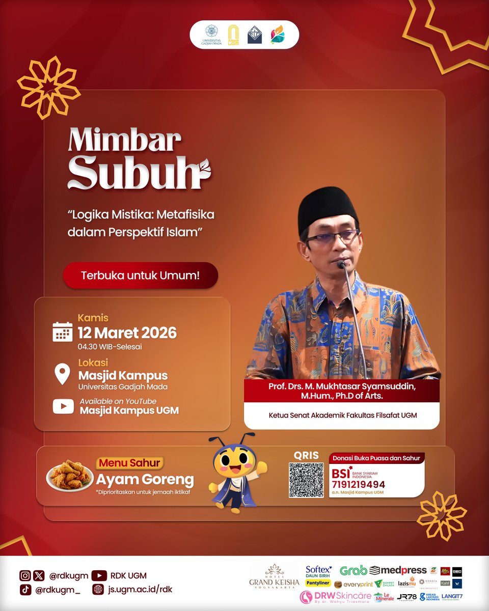 Ramadhan Di Kampus UGM 1447 H tweet media