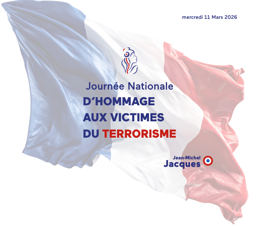 J_M_Jacques's tweet photo. #11mars -  Journée nationale d’hommage aux victimes du terrorisme 🇫🇷

La Nation témoigne sa reconnaissance envers les victimes du terrorisme. Nous ne les oublions pas. https://t.co/4uO2DUaU0L