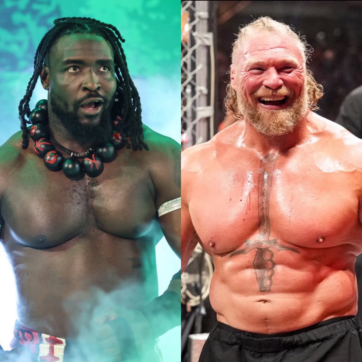 WrestleOps's tweet image. The consensus among those spoken to is that Oba Femi is expected to be the person who challenges Brock Lesnar at WrestleMania 42.

(via PWlnsider)