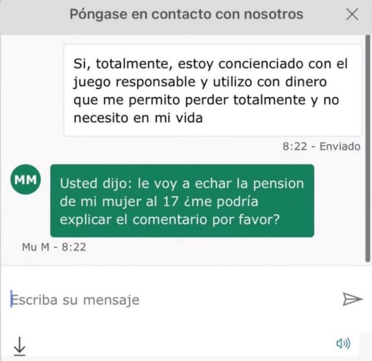 A tomar por culo mi cuenta de bet365, me acaban de joder el viaje entero