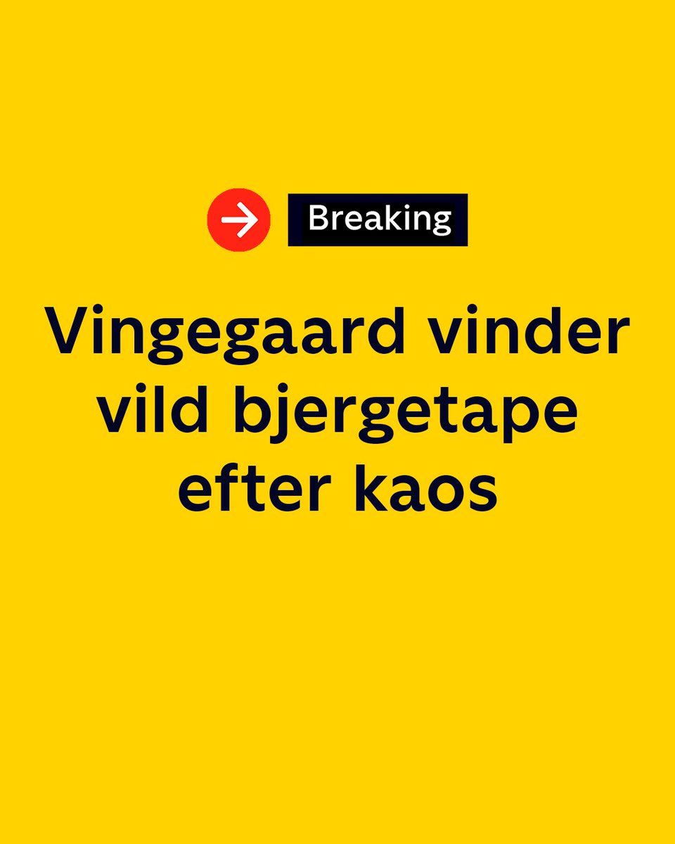 TV 2 Breaking | LIVE tweet media