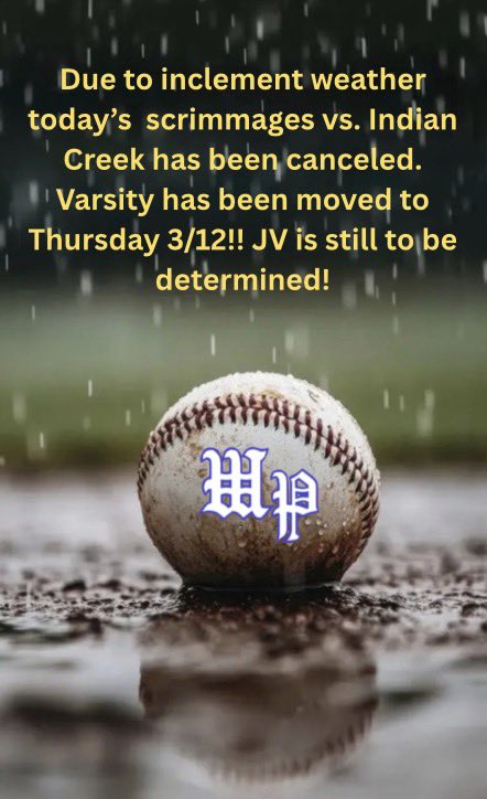 Wheeling Park Baseball tweet media