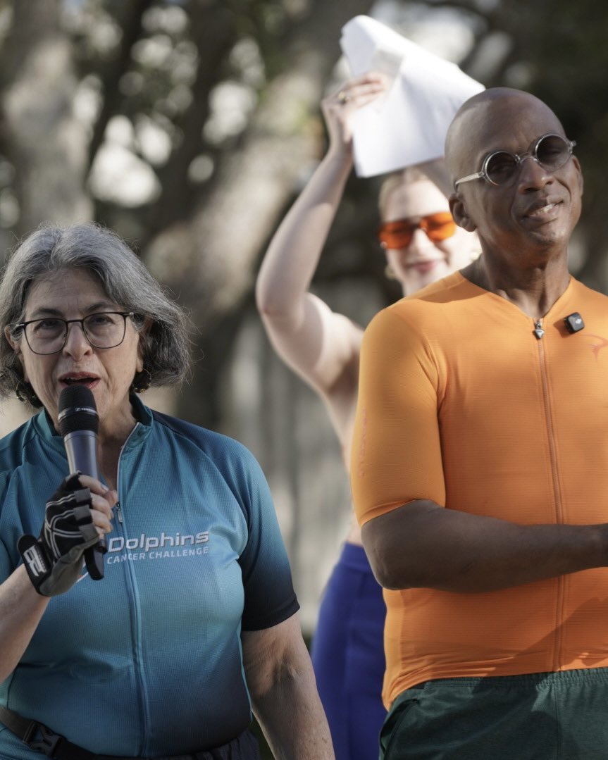 Dolphins Cancer Challenge tweet media