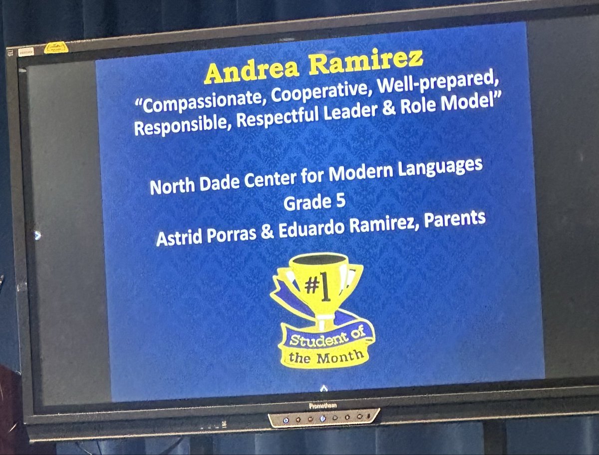 North Dade CML tweet media