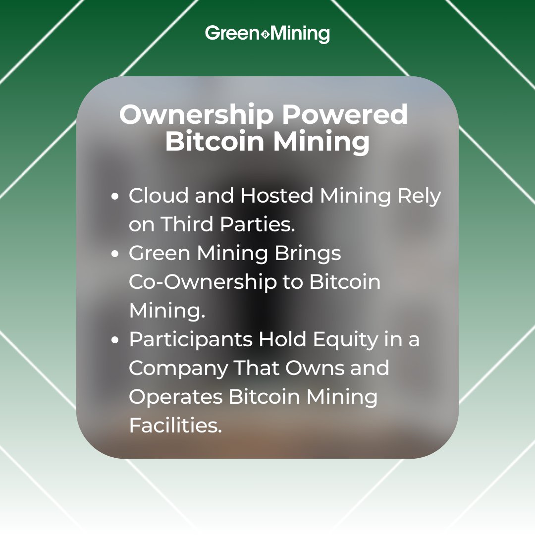 Green Mining tweet media