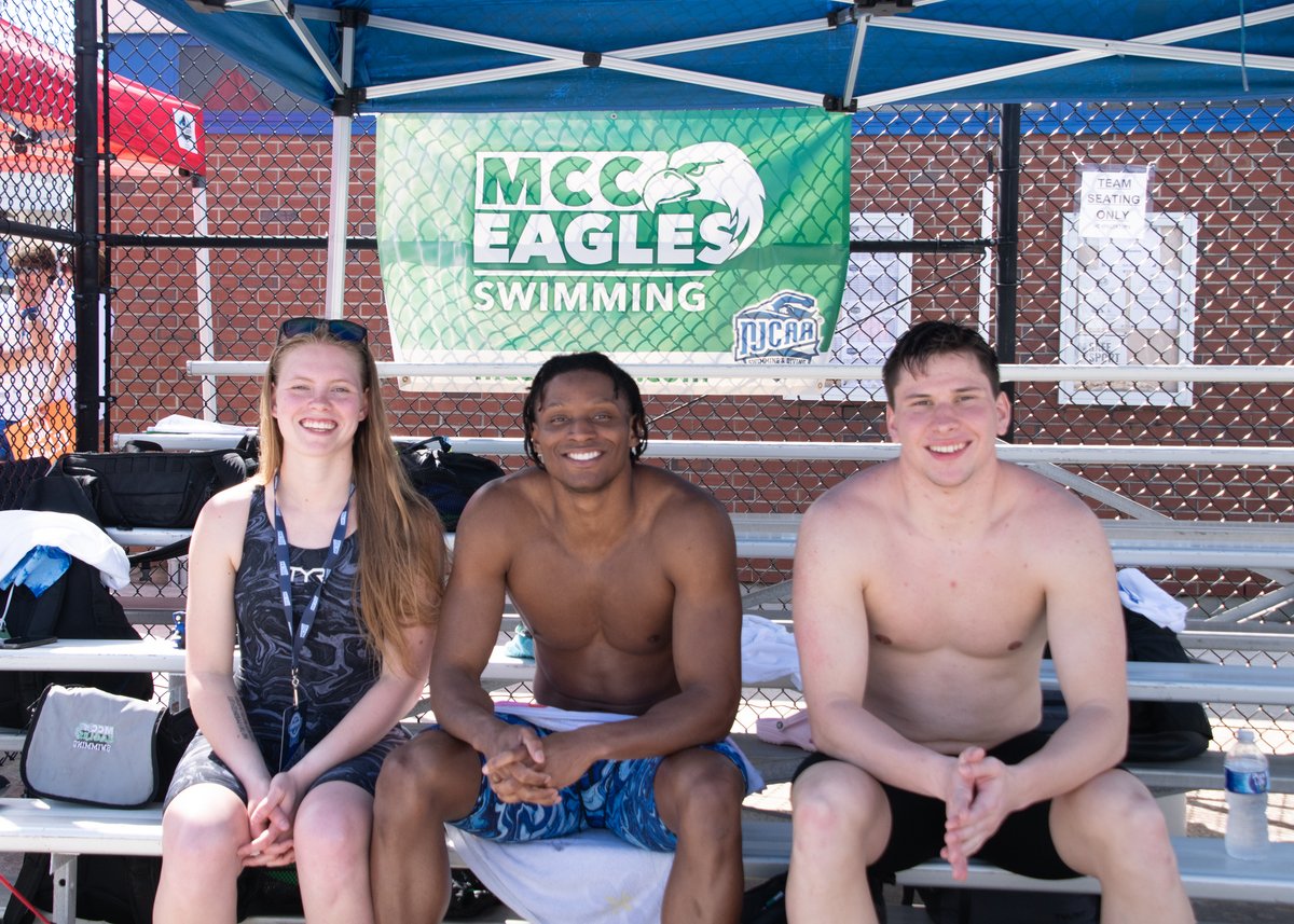 MCCEaglesSports's tweet photo. Check out some photos from the MCC Swimming &amp; Diving NJCAA Championships. For the full gallery visit https://t.co/6Fu0P8Vd0z. #FindYourWings https://t.co/69DUuhJ4aJ