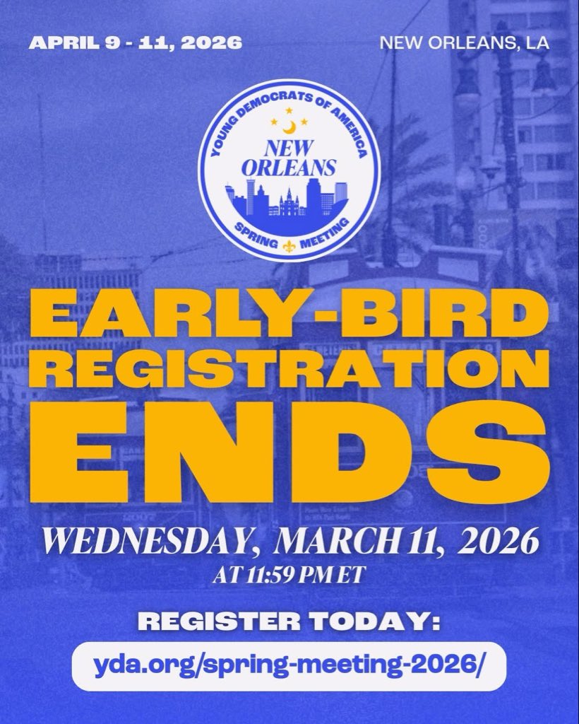 Young Democrats of America tweet media