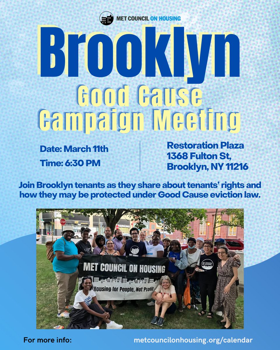 Met Council on Housing tweet media