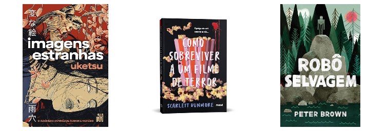 🔥 Imagens estranhas
💵 Preço: R$ 28,50
💸 Você economiza 48%
🔗 amzn.to/4iye6pi

🔥 Como sobreviver a um filme de terror
💵 Preço: R$ 18,45
💸 Você economiza 69%
🔗 amzn.to/4rsbDRg

🔥 Robô selvagem
💵 Preço: R$ 17,44
💸 Você economiza 75%
🔗