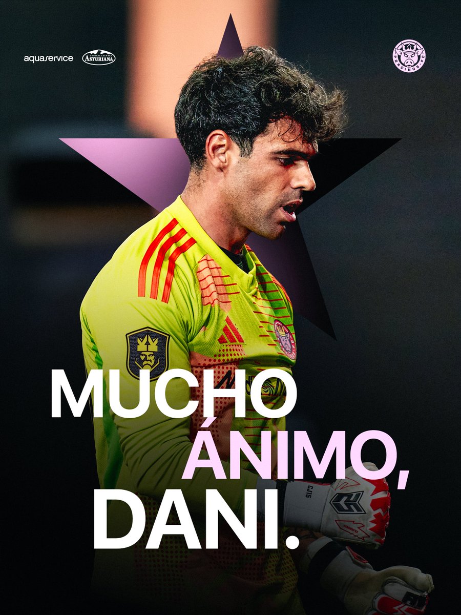 Dani Pérez sufrió una fractura en el segundo metacarpiano durante el partido contra Ultimate Móstoles y estará al menos un mes de baja.

Mucho ánimo, <a href="/Danip__25/">SuperDani ☄️</a>. Te esperamos pronto de vuelta 🐷