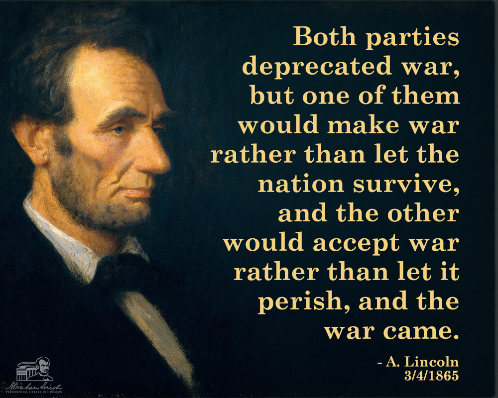 Lincoln Presidential Library tweet media